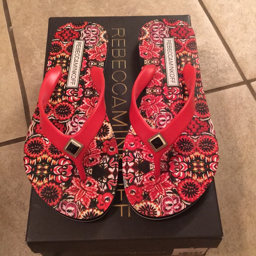 ❌❌SOLD❌❌Rebecca Minkoff flip flops